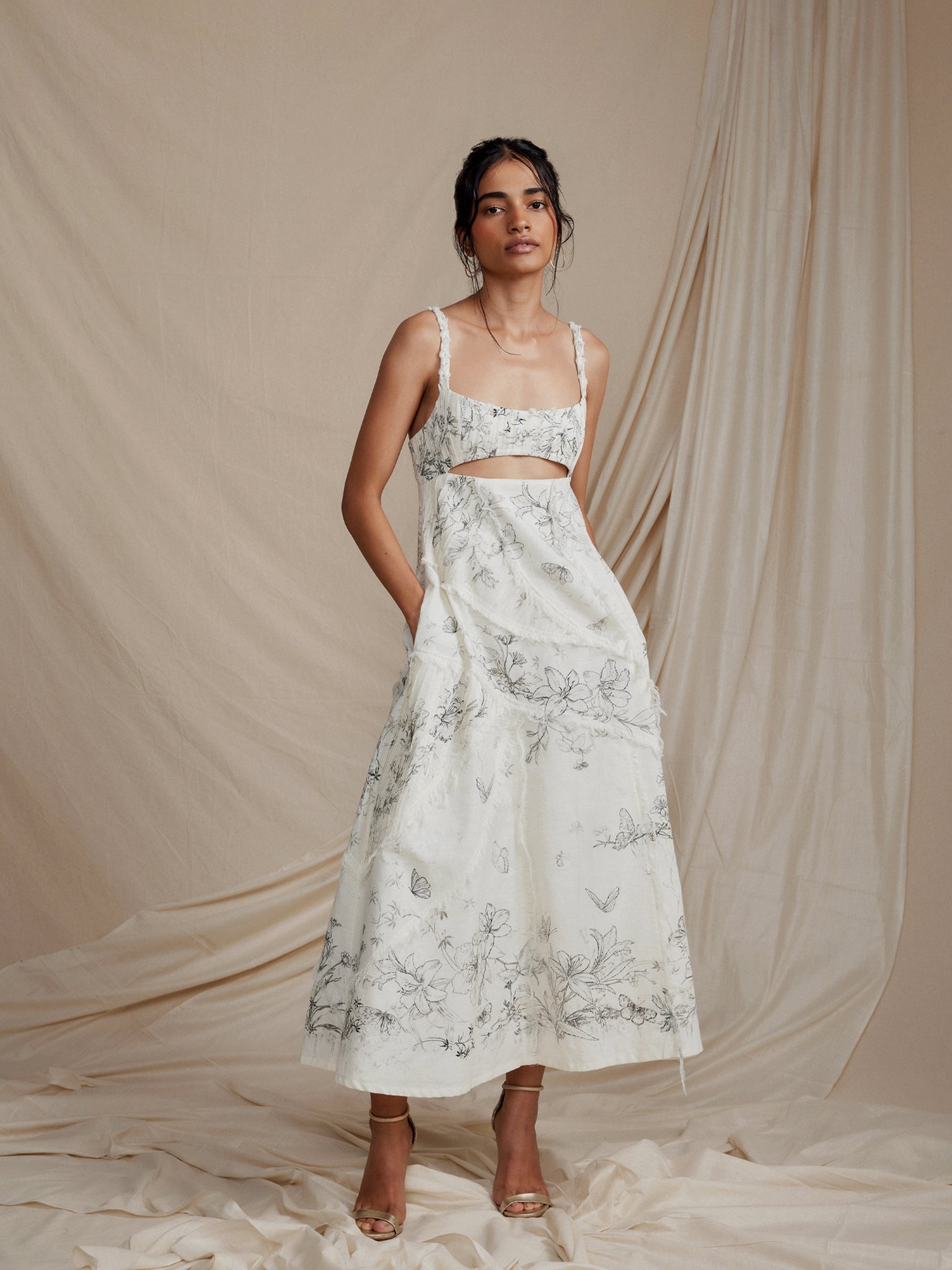 Hand Drawn Dress