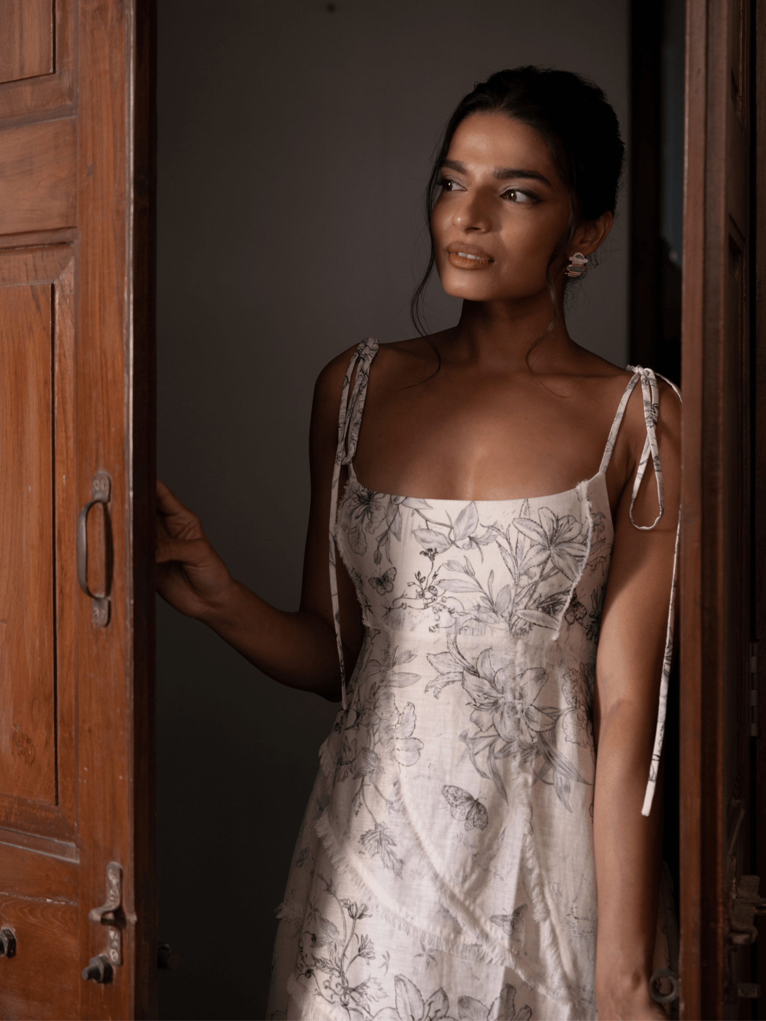 Premium luxury day midi dress  