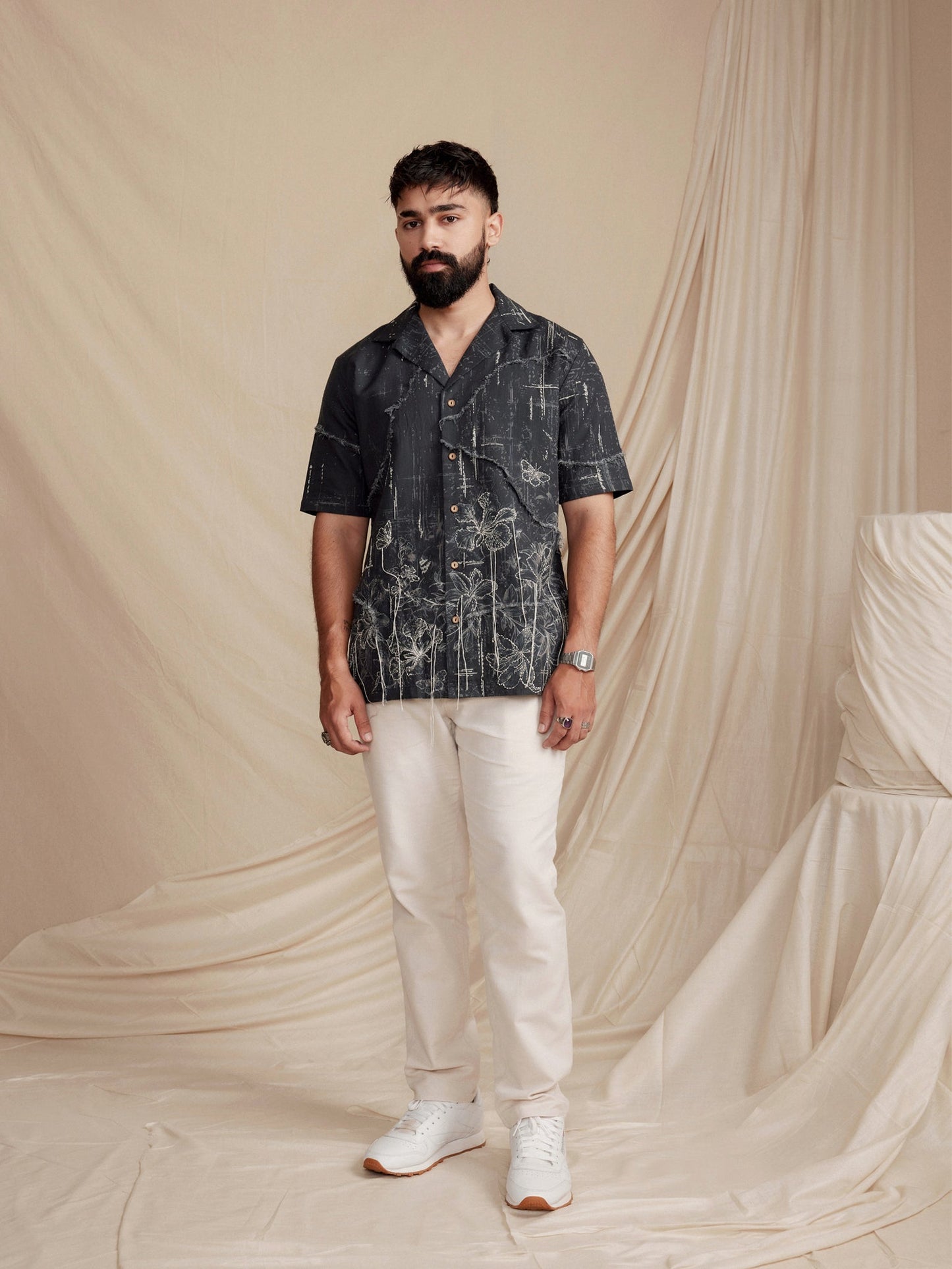 hand embroidered shirt