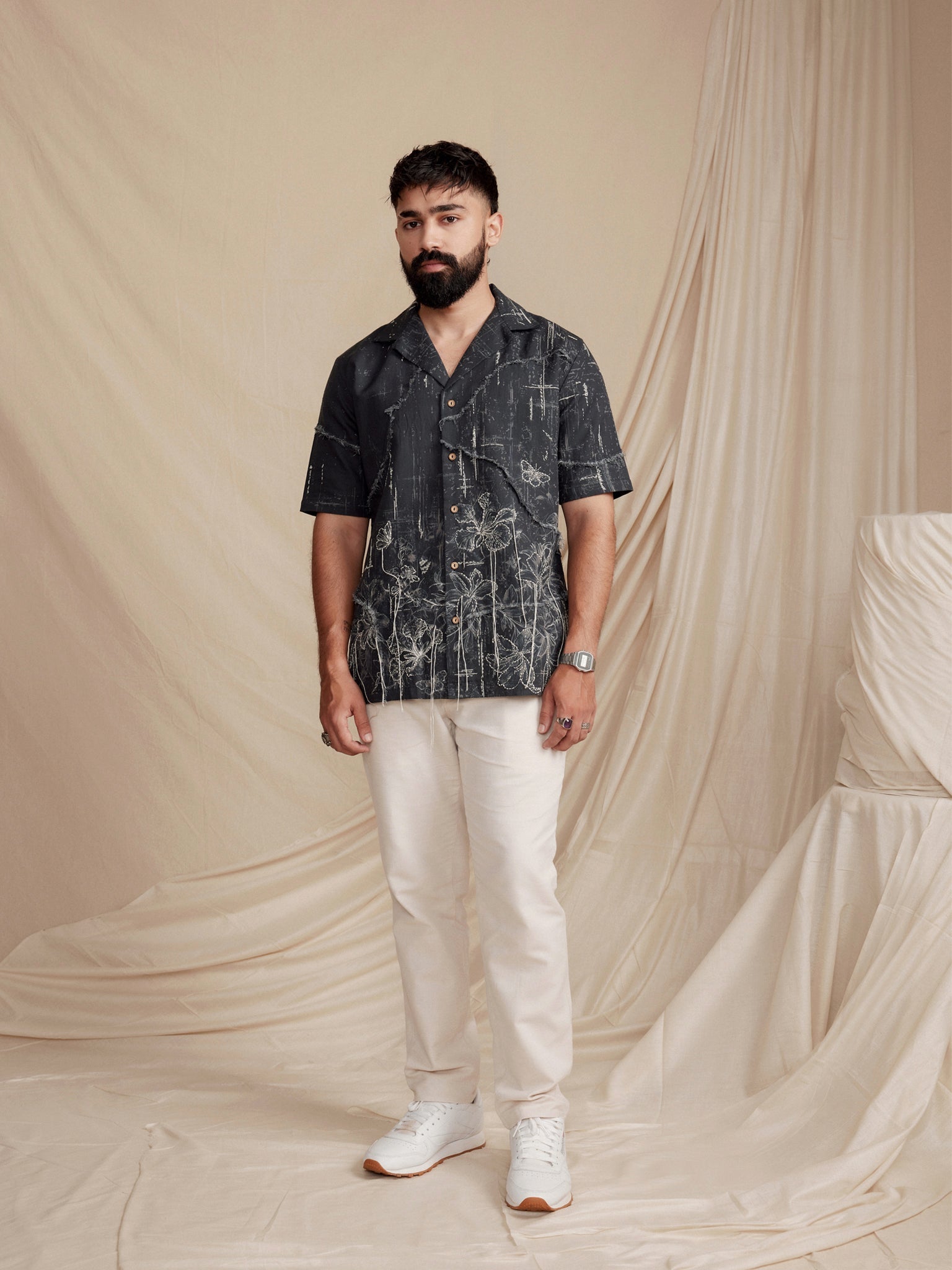 hand embroidered shirt